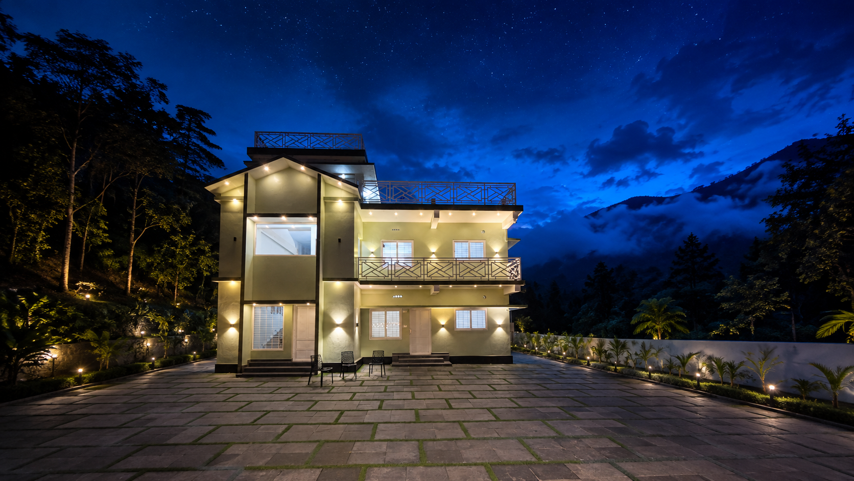 The WildWood Villa Exterior